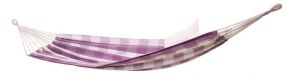 Garda, Gesamtlänge: 300 cm, violett, Baumwolle, 1 St