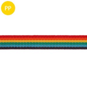 Gurtband, Polypropylen, multifil, 25 mm, bunt, 1 m, 50 m