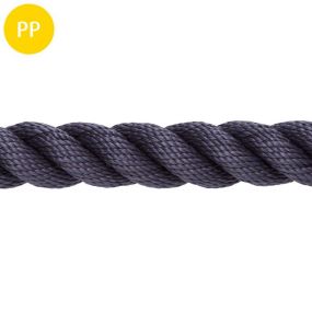 Handlauf-Seil, Polypropylen, 30 mm, marineblau, 1 m